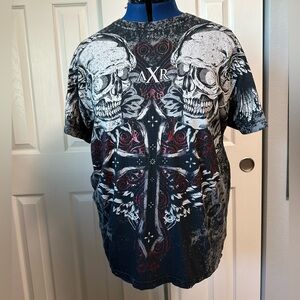 Affliction Men’s Xzavier AXR Tee Large
